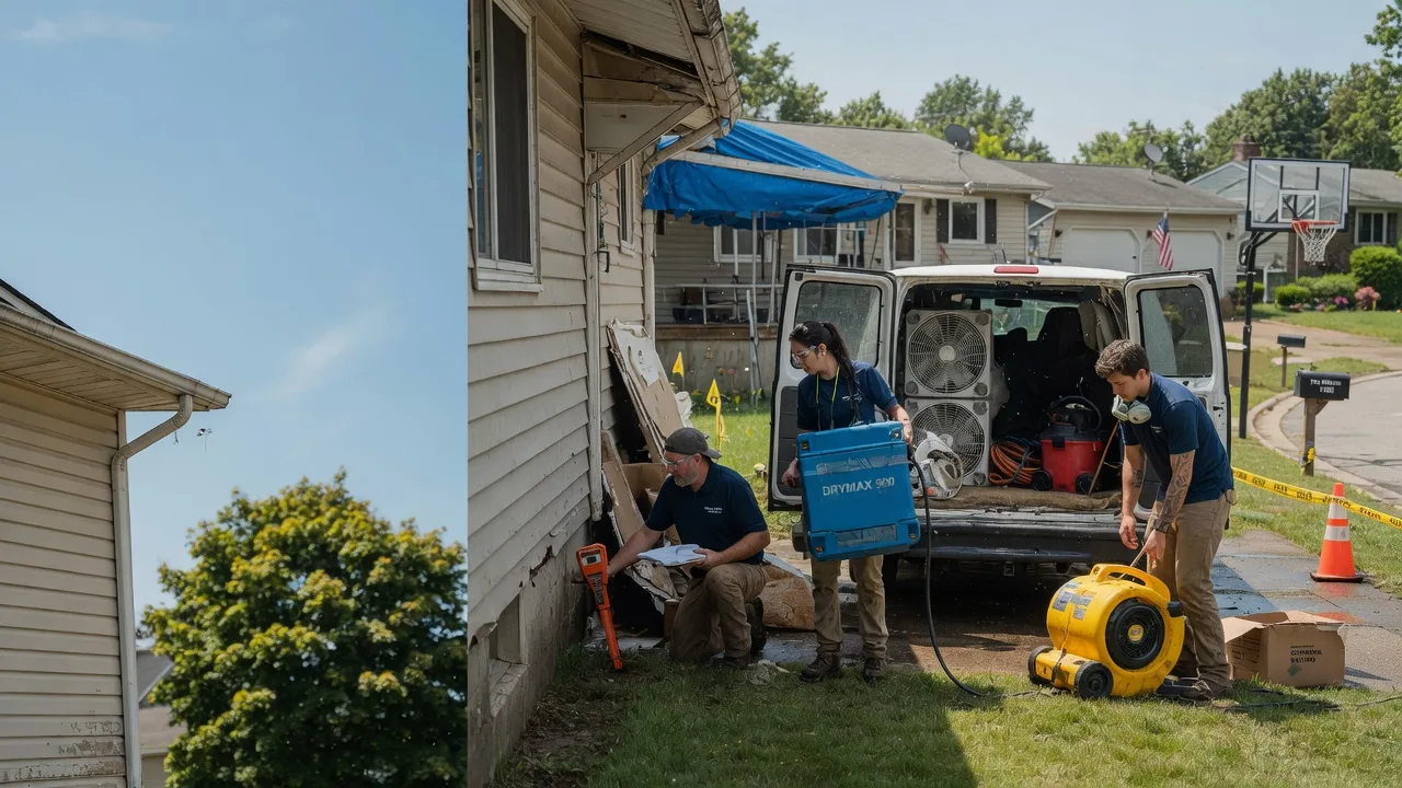 Ceiling Leak Cleanup in Perrysburg, OH near me